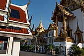 Bangkok Grand Palace,  the northern wing of the Dusit Maha Prasat Throne Hall. 